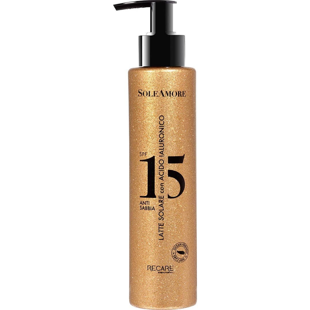 Soleamore Lait Solaire Acide Hyaluronique SPF15 200ml