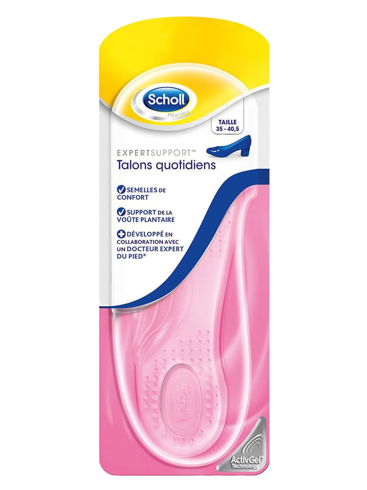 Scholl ExpertSupport Semelles Talons Quotidiens 1 paire 35 - 40.5