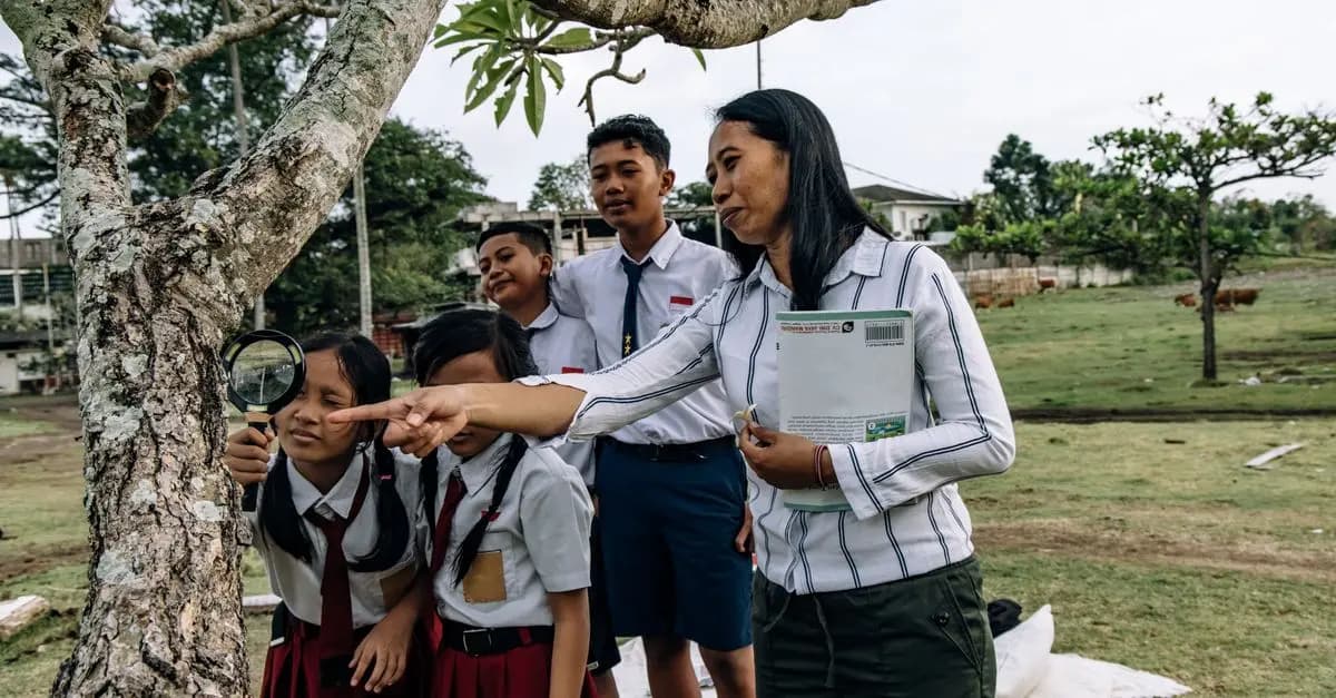 Comment l'éducation environnementale prépare l'avenir écologique